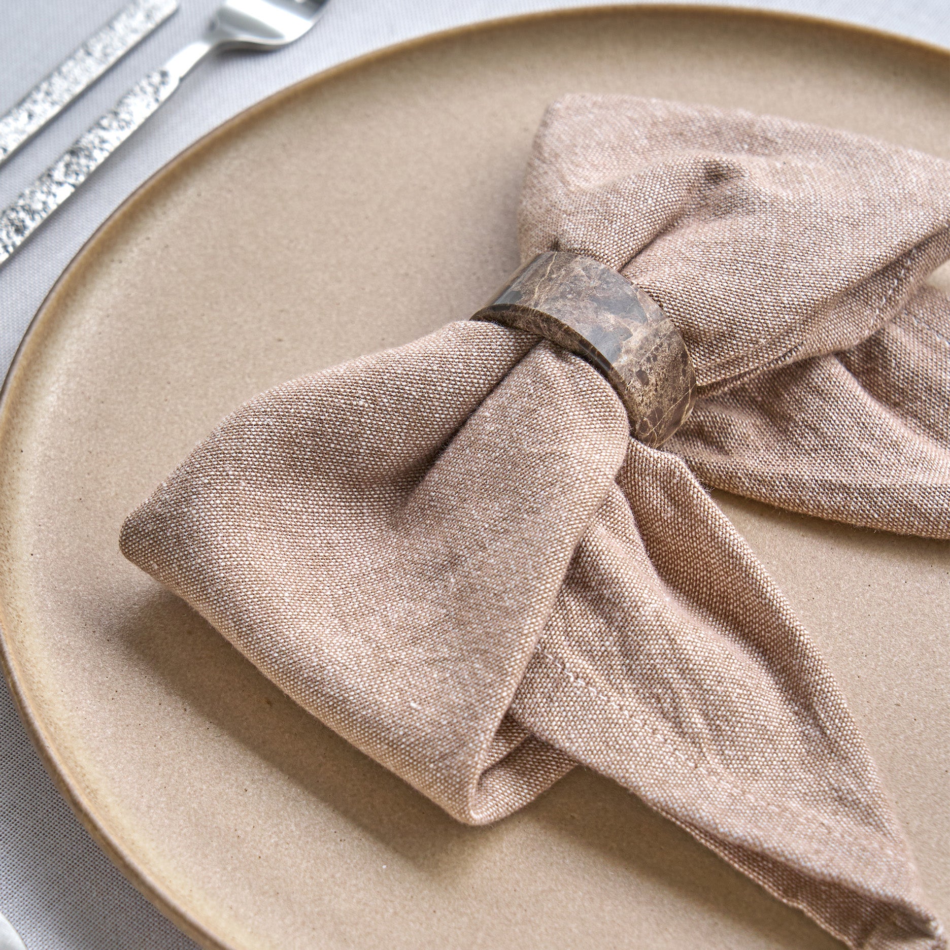 Honest mundserviet melange 4 stk